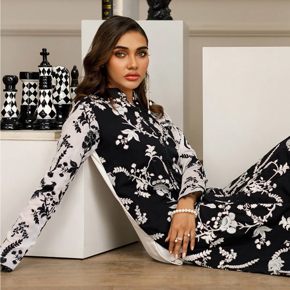 Pakistani indian DESIGNER Shalwar Kameez -  Long shirt Only